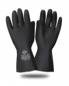 Перчатки КЩС-1-SP LUX Safeprotect, цв.черный