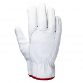 Перчатки кожаные JLE421 Smithcraft, цв.белый