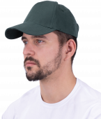 Бейсболка ProfLineBase 100% хл, цв.т.зеленый
